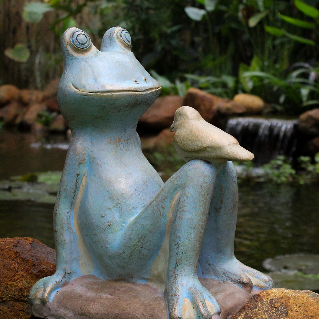 ceramic frog