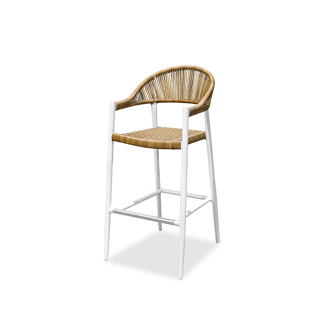 Resin Rope Barstool