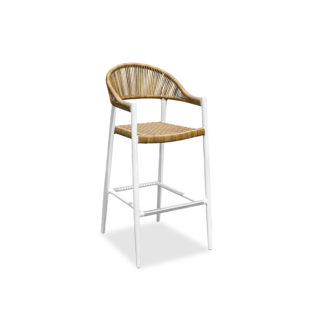 Resin Rope Barstool
