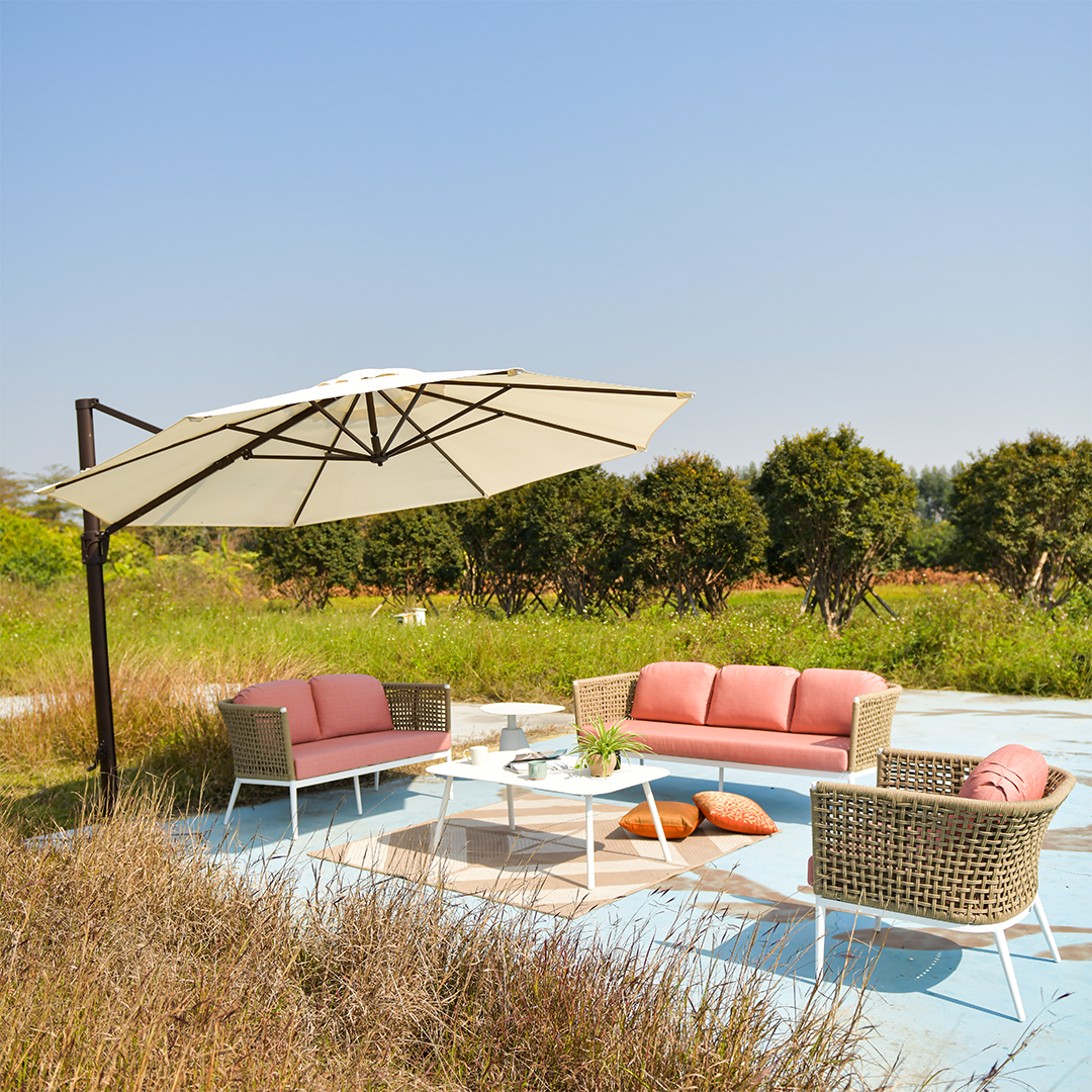 Outdoor Three Seater Sofa