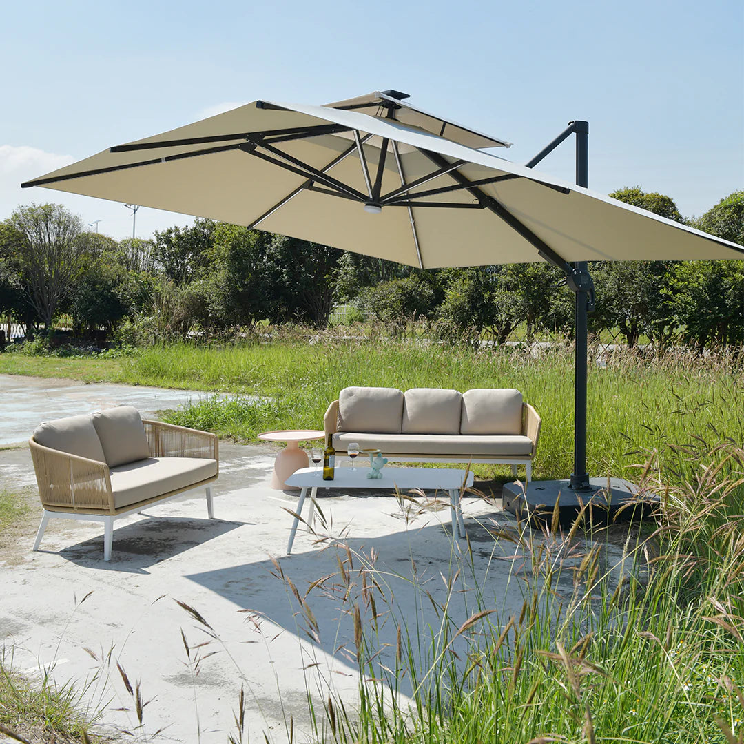 Outdoor Three Seater Sofa