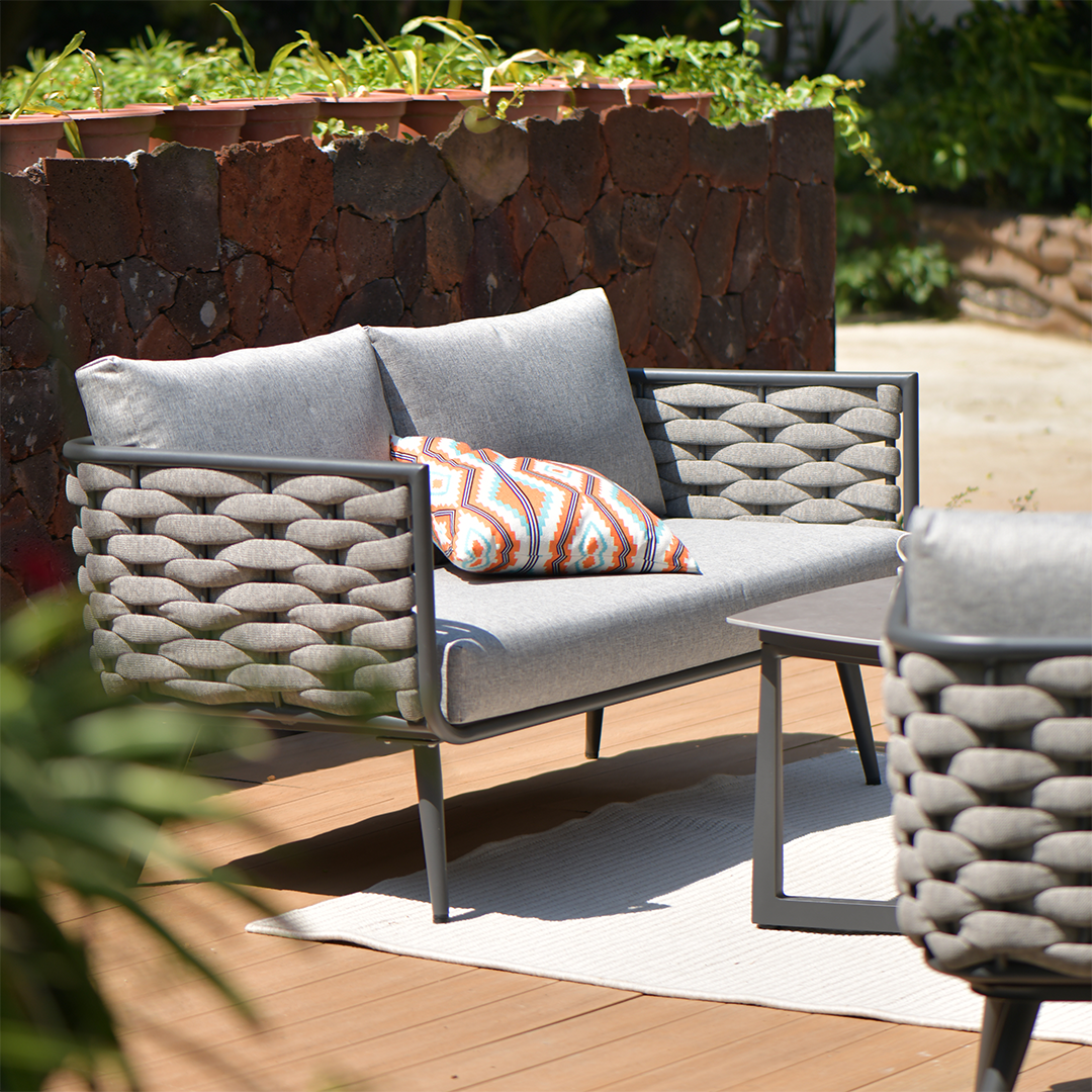 Outdoor Three Seater Sofa