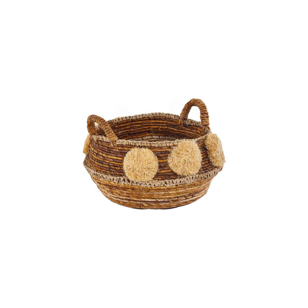 Pompoms basket
