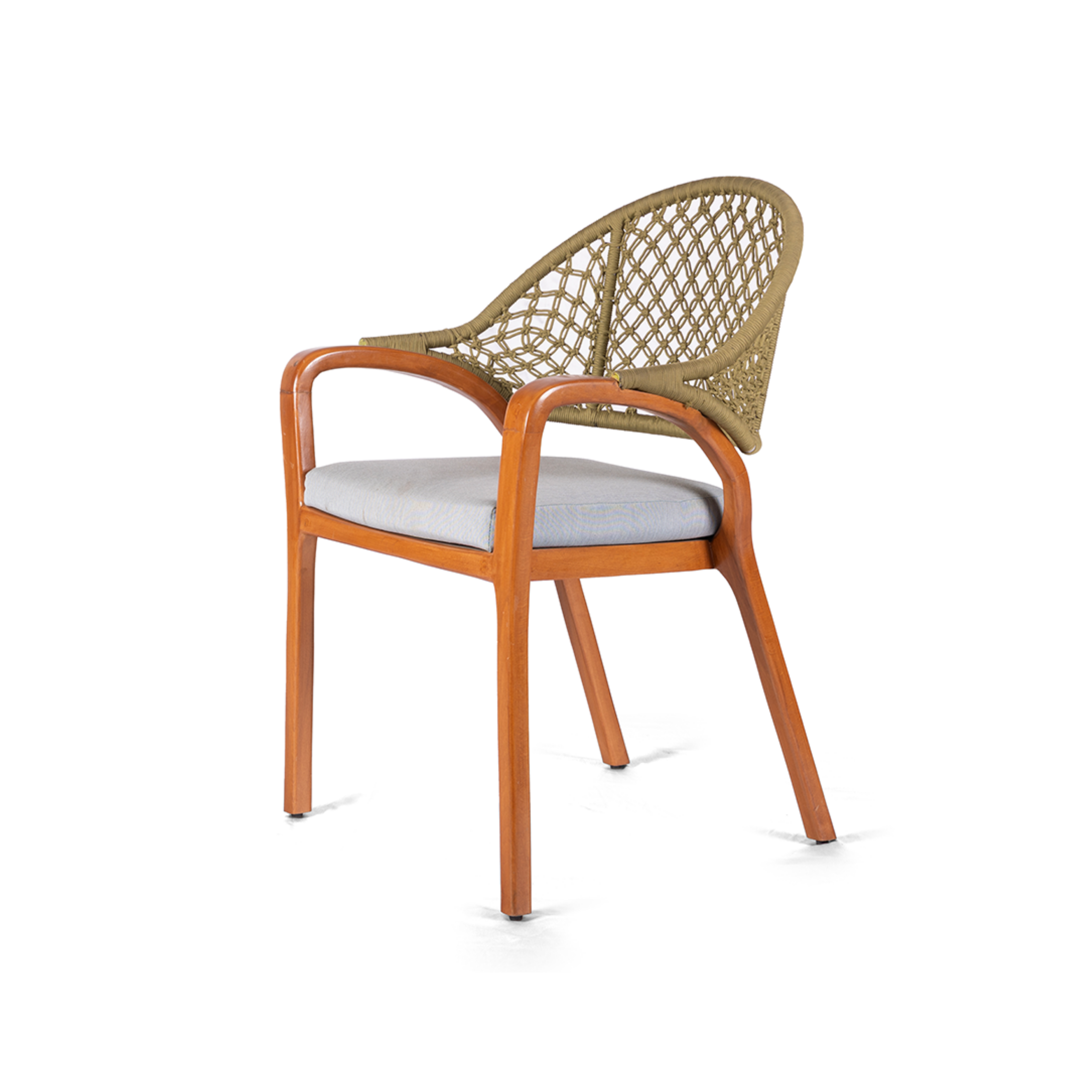 Weaved Wooden Dining Chair