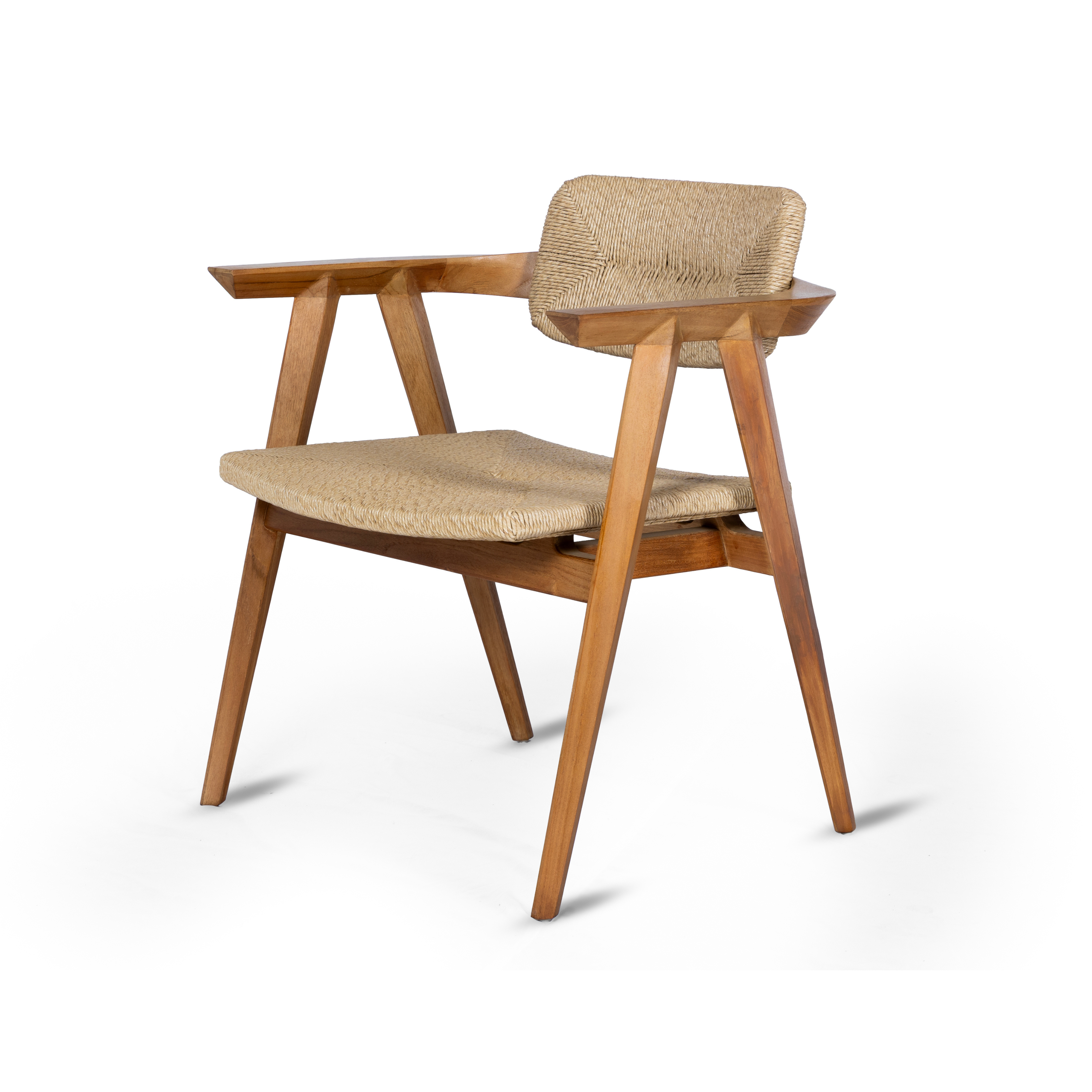 Weaved Wooden Dining Chair