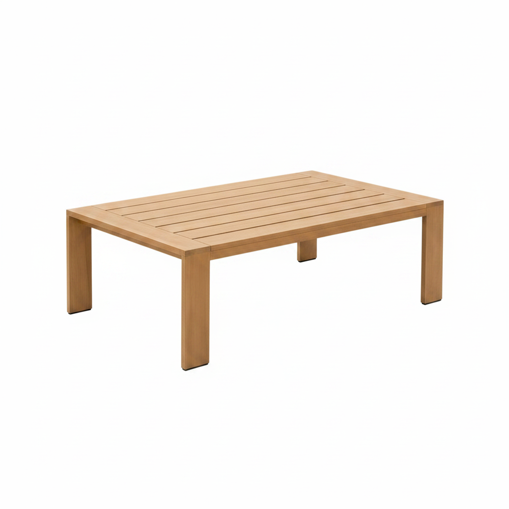 Wooden finish center table