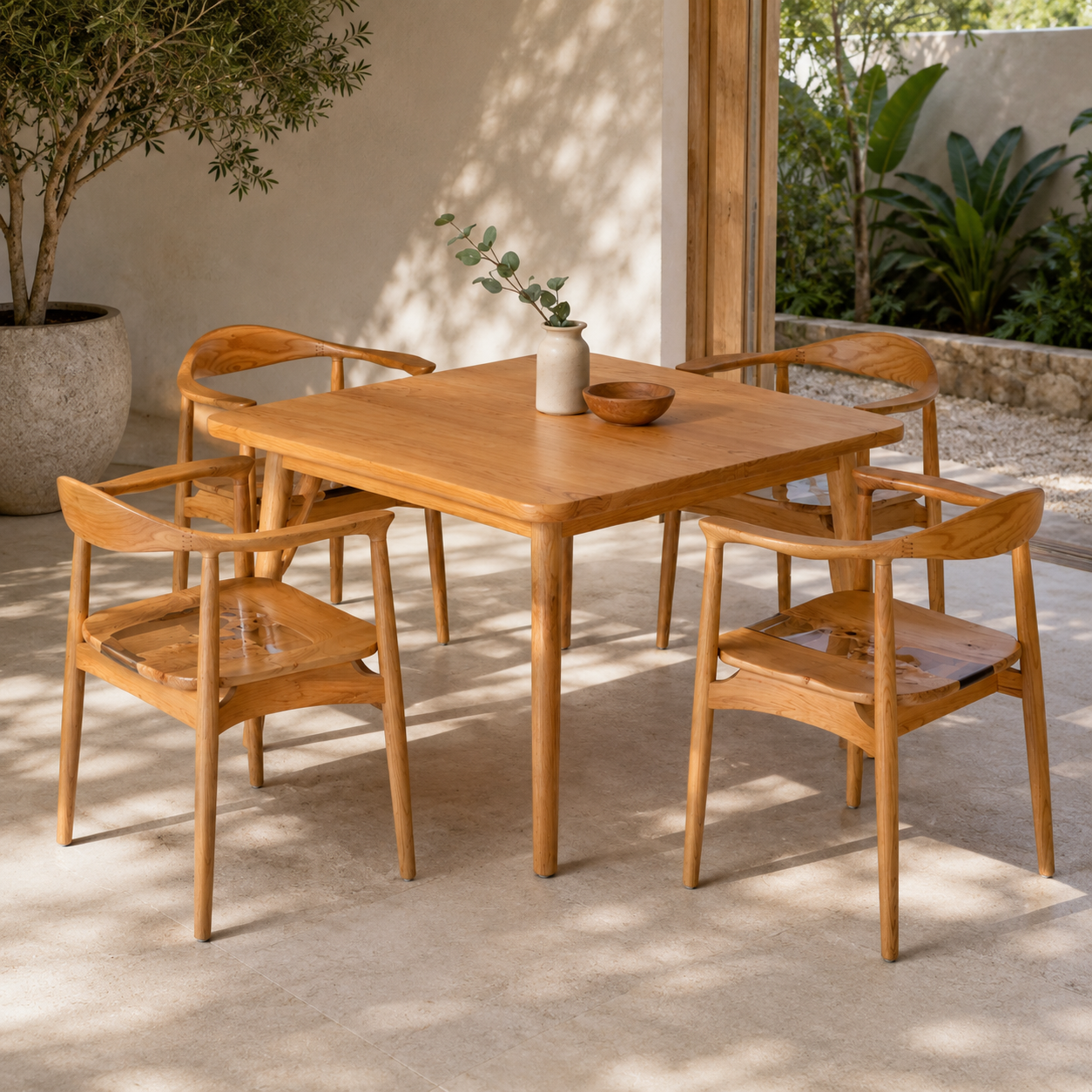 Resin Dining chairs