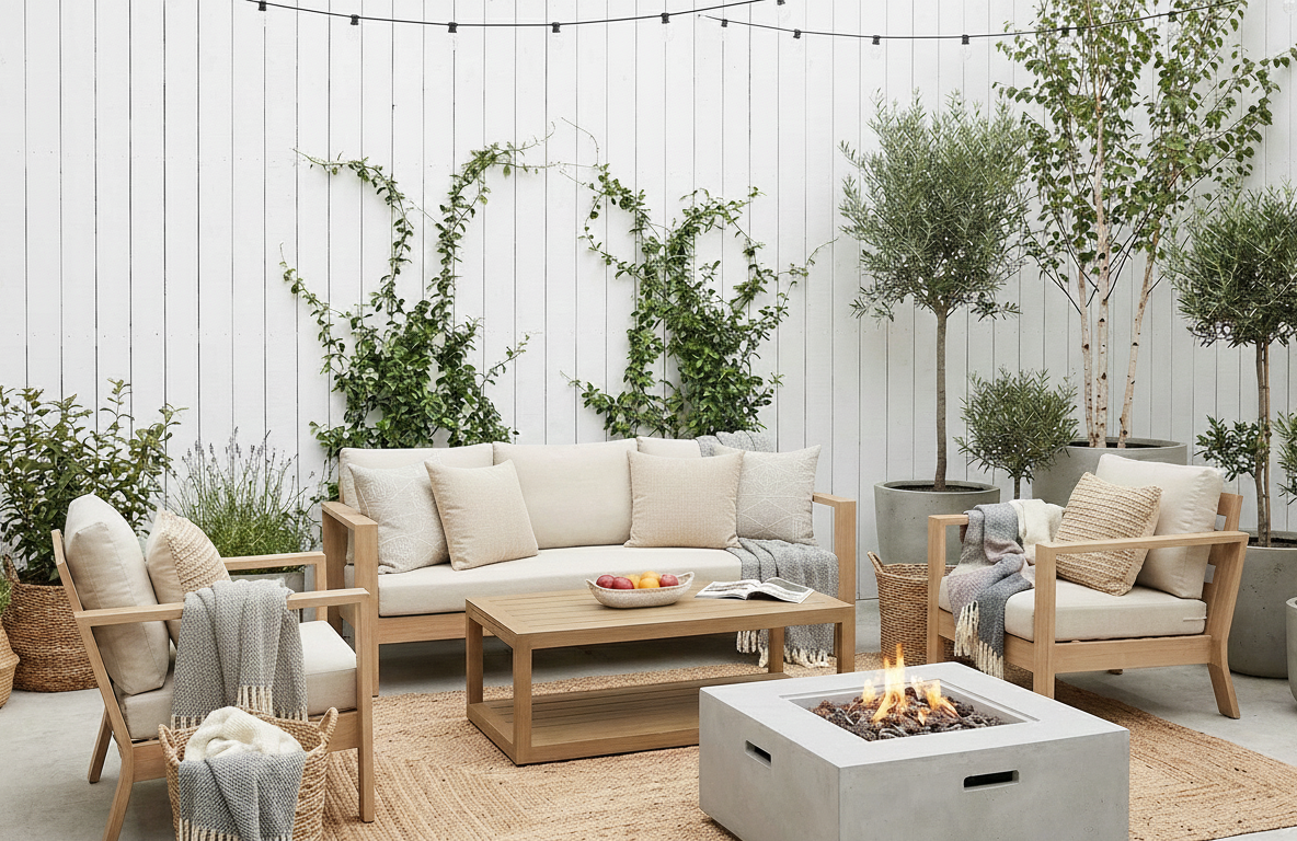 Luxury Scandinavian Inspired Outdoor Spaces with Minimal Designs