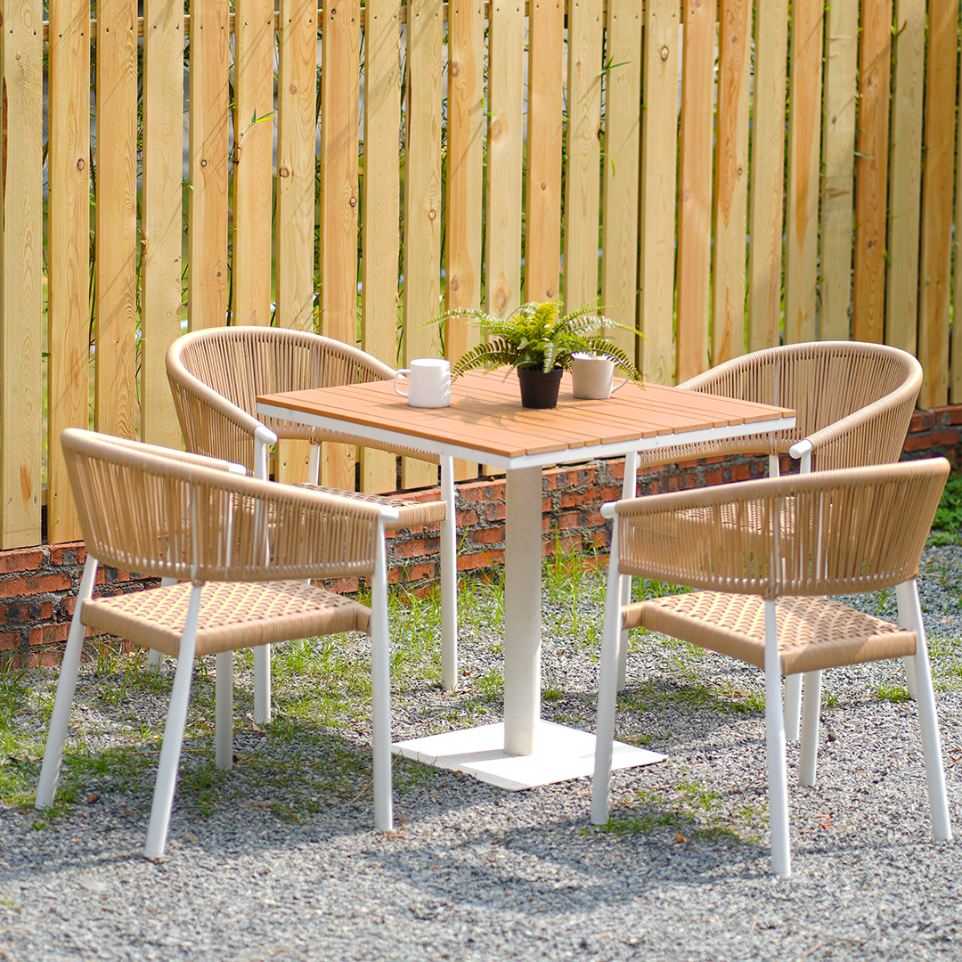 Outdoor Four Seater Dining Table 
