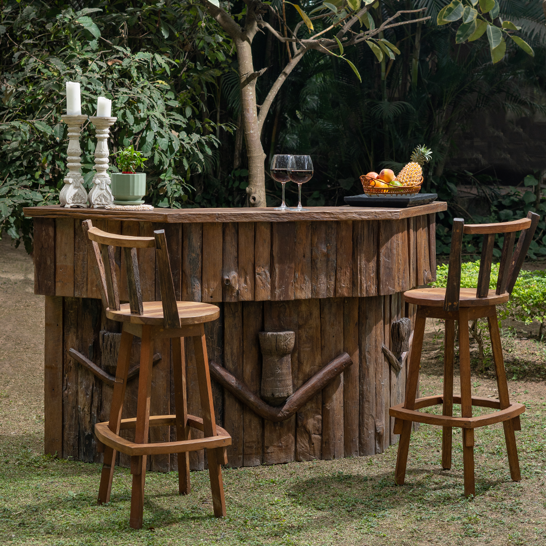 Outdoor Swivel Barstool