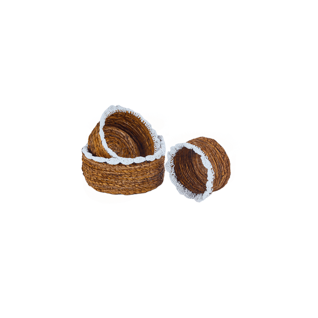 hand-woven basket