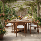 Wooden dining chairs